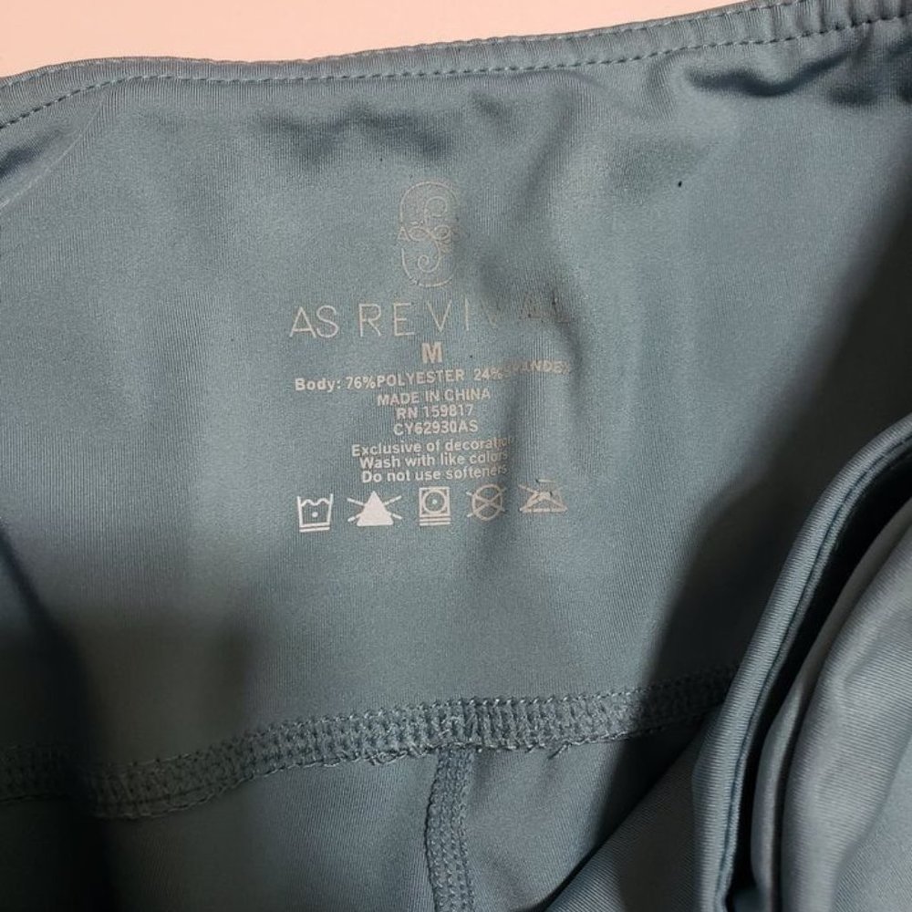 Altar'd State Revival Athletic Leggings and shorts Size Small / Medium Lace up - Picture 6 of 9